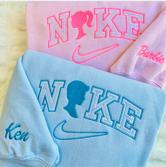 Barbie Matching Set embroidered Sweatshirt