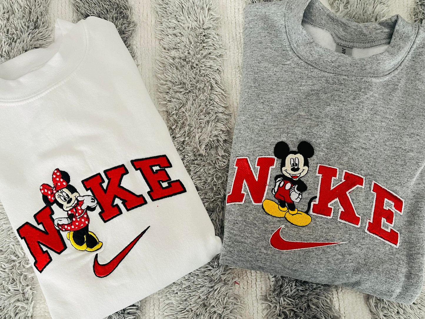 Mr. & Mrs. Mouse Matching Set embroidered Sweatshirt