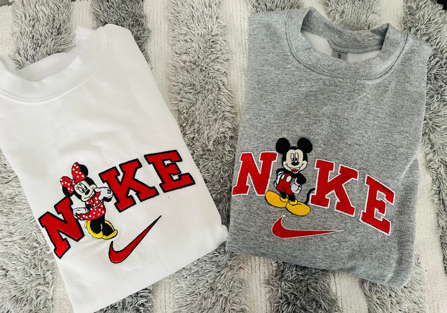 Mr. & Mrs. Mouse Matching Set embroidered Sweatshirt