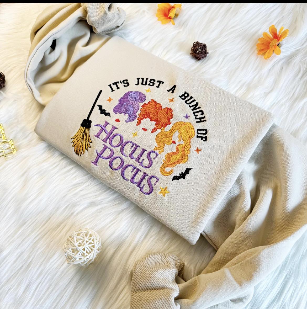 Hocus Pocus embroidered Sweatshirt