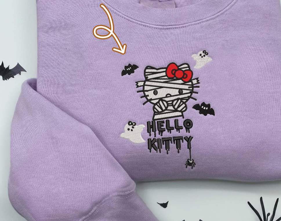 Hello Kitty embroidered Sweatshirt