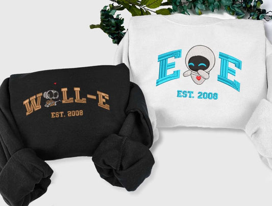 Walle Eve Matching Set embroidered Sweatshirt