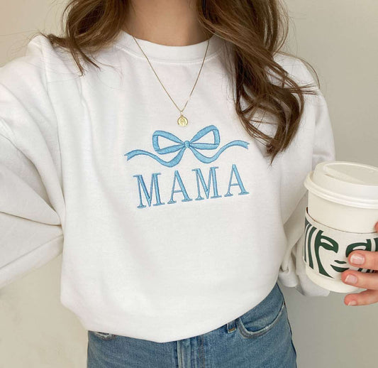 Mama embroidered Sweatshirt