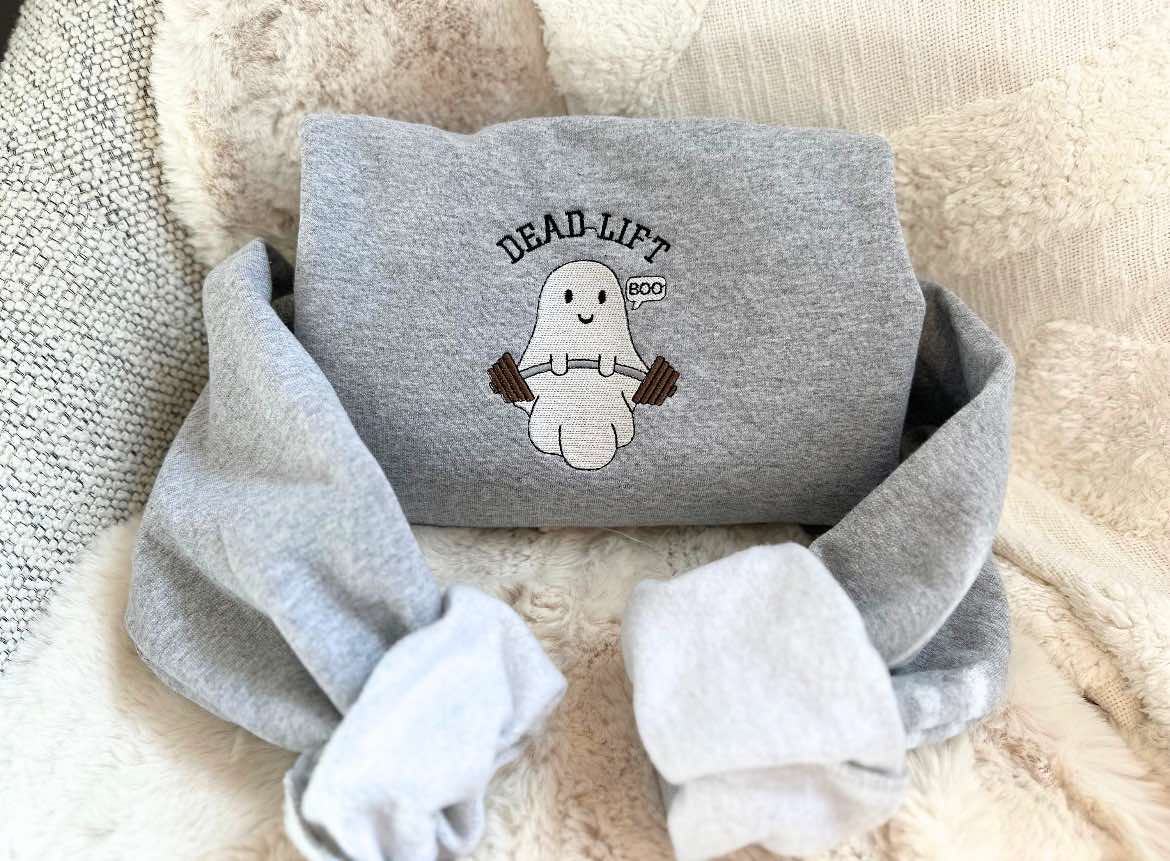 Deadlift Ghost embroidered Sweatshirt