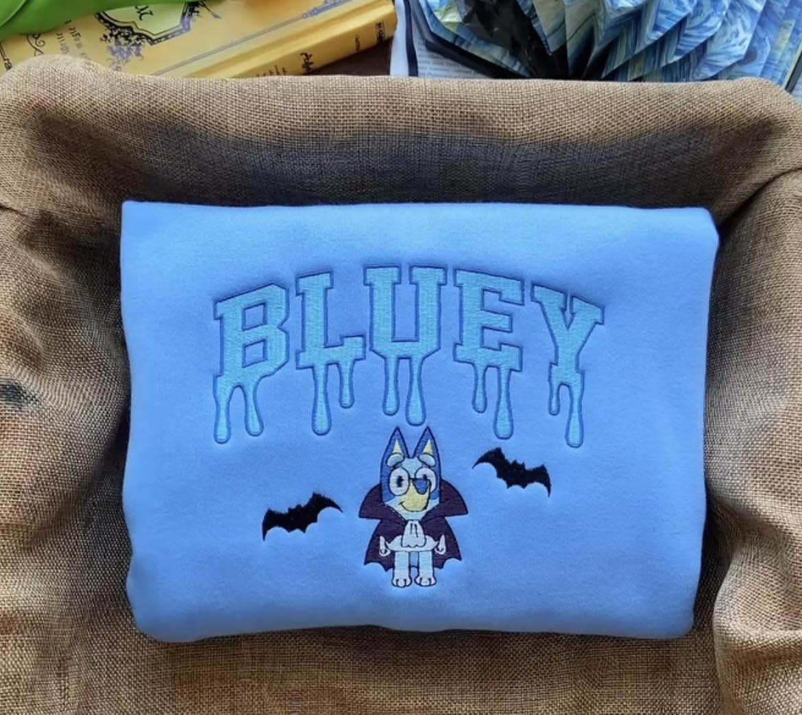 Bluey and Bingo embroidered Sweatshirt